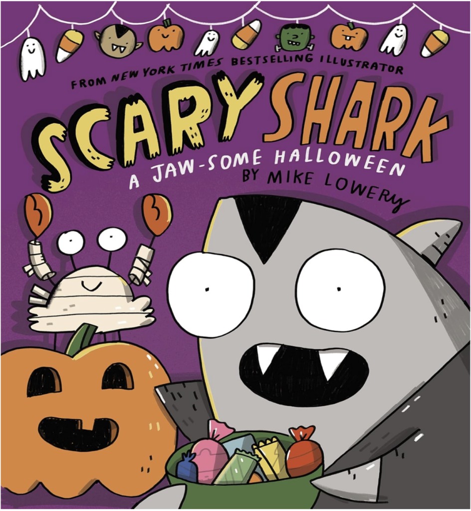 scary shark book